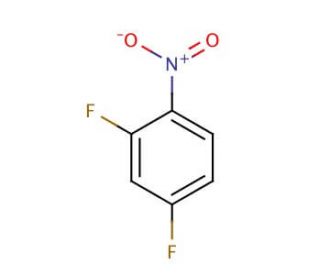 2,4-Difluoronitrobenzene (CAS 446-35-5) - chemical structure image