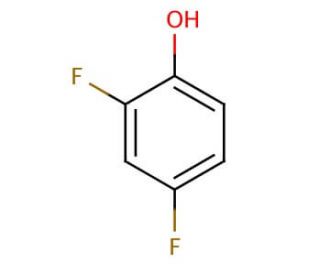 2,4-Difluorophenol (CAS 367-27-1) - chemical structure image