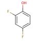 2,4-Difluorophenol (CAS 367-27-1) - chemical structure image