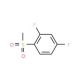 2,4-Difluorophenyl methyl sulfone (CAS 236739-02-9) - chemical structure image