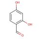 2,4-Dihydroxybenzaldehyde (CAS 95-01-2) - chemical structure image
