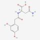 2,4-Dihydroxyphenylacetyl-L-asparagine (CAS 111872-98-1) - chemical structure image