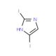 2,4-Diiodo-1H-imidazole (CAS 19198-80-2) - chemical structure image