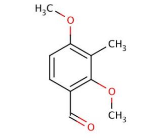 2,4-Dimethoxy-3-methylbenzaldehyde (CAS 7149-92-0) - chemical structure image