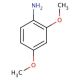 2,4-Dimethoxyaniline (CAS 2735-04-8) - chemical structure image