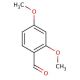 2,4-Dimethoxybenzaldehyde (CAS 613-45-6) - chemical structure image