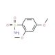 2,4-Dimethoxybenzenesulfonamide (CAS 51770-71-9) - chemical structure image