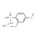 2,4-Dimethoxybenzenesulfonohydrazide - chemical structure image