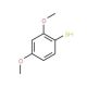 2,4-Dimethoxythiophenol (CAS 18906-37-1) - chemical structure image