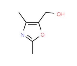 (2,4-dimethyl-1,3-oxazol-5-yl)methanol (CAS 214553-55-6) - chemical structure image