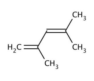 2,4-Dimethyl-1,3-pentadiene (CAS 1000-86-8) - chemical structure image