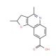 2,4-Dimethyl-2,3-dihydro-furo[3,2-c]quinoline-8-carboxylic acid - chemical structure image