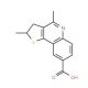 2,4-Dimethyl-2,3-dihydro-thieno[3,2-c]quinoline-8-carboxylic acid - chemical structure image