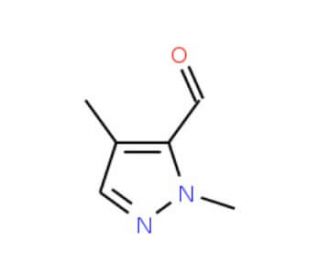 2,4-Dimethyl-2H-pyrazole-3-carbaldehyde (CAS 1171645-70-7) - chemical structure image