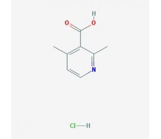 2,4-Dimethyl-3-pyridinecarboxylic acid hydrochloride (CAS 133897-06-0) - chemical structure image