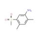 2,4-Dimethyl-5-(methylsulfonyl)aniline (CAS 849035-63-8) - chemical structure image