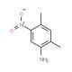 (2,4-dimethyl-5-nitrophenyl)amine (CAS 2124-47-2) - chemical structure image