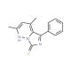 2,4-dimethyl-5-phenylimidazo[1,5-b]pyridazine-7-thiol (CAS 54221-54-4) - chemical structure image
