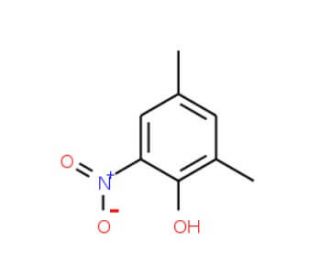 2,4-Dimethyl-6-nitrophenol (CAS 14452-34-7) - chemical structure image