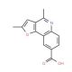 2,4-Dimethyl-furo[3,2-c]quinoline-8-carboxylic acid - chemical structure image
