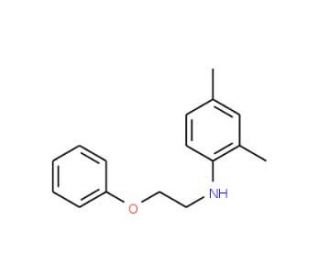 (2,4-Dimethyl-phenyl)-(2-phenoxy-ethyl)-amine - chemical structure image