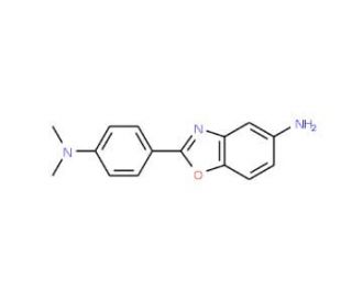 2-(4-Dimethylamino-phenyl)-benzooxazol-5-ylamine - chemical structure image
