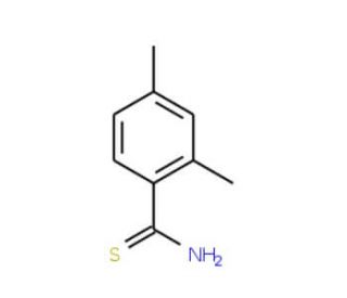 2,4-dimethylbenzenecarbothioamide (CAS 57182-70-4) - chemical structure image