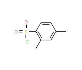 2,4-Dimethylbenzenesulfonyl chloride (CAS 609-60-9) - chemical structure image