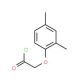 (2,4-dimethylphenoxy)acetyl chloride - chemical structure image