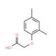 2,4-Dimethylphenoxyacetic acid (CAS 13334-49-1) - chemical structure image