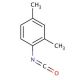 2,4-Dimethylphenyl isocyanate (CAS 51163-29-2) - chemical structure image