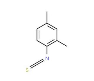 2,4-Dimethylphenyl isothiocyanate (CAS 39842-01-8) - chemical structure image