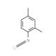 2,4-Dimethylphenyl isothiocyanate (CAS 39842-01-8) - chemical structure image