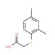 [(2,4-dimethylphenyl)thio]acetic acid (CAS 75243-12-8) - chemical structure image