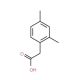 2,4-Dimethylphenylacetic acid (CAS 6331-04-0) - chemical structure image