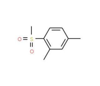 2,4-Dimethylphenylmethylsulfone (CAS 6462-28-8) - chemical structure image