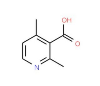 2,4-Dimethylpyridine-3-carboxylic acid (CAS 55314-30-2) - chemical structure image