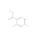 2,4-dimethylpyrimidine-5-carboxylic acid (CAS 74356-36-8) - chemical structure image