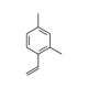 2,4-Dimethylstyrene (CAS 2234-20-0) - chemical structure image