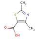 2,4-Dimethylthiazole-5-carboxylic acid (CAS 53137-27-2) - chemical structure image
