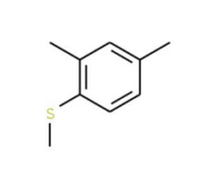 2,4-Dimethylthioanisole - chemical structure image