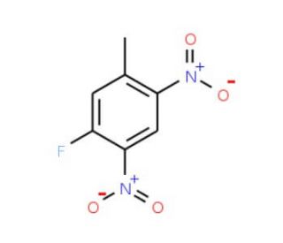 2,4-Dinitro-5-fluorotoluene (CAS 349-01-9) - chemical structure image