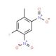 2,4-Dinitro-5-fluorotoluene (CAS 349-01-9) - chemical structure image