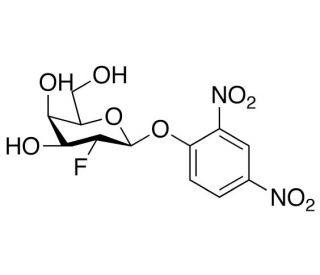 2,4-Dinitrophenyl 2-Deoxy-2-fluoro-&beta;-D-galactoside (CAS 143716-62-5) - chemical structure image