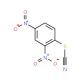 2,4-Dinitrophenyl thiocyanate (CAS 1594-56-5) - chemical structure image