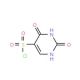 2,4-dioxo-1,2,3,4-tetrahydropyrimidine-5-sulfonyl chloride (CAS 28485-18-9) - chemical structure image