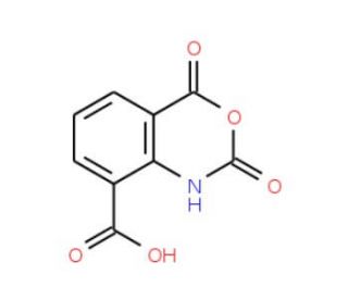 2,4-Dioxo-1,4-dihydro-2H-3,1-benzoxazine-8-carboxylic acid - chemical structure image