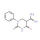 2,4-Dioxo-1-phenylhexahydro-5-pyrimidinecarboximidamide - chemical structure image