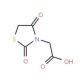 (2,4-Dioxo-thiazolidin-3-yl)-acetic acid (CAS 31061-24-2) - chemical structure image