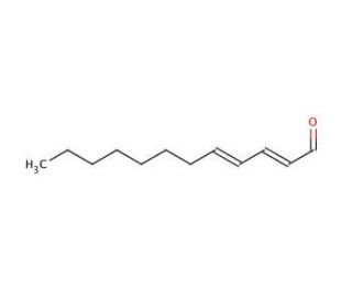 2,4-Dodecadienal (CAS 21662-16-8) - chemical structure image
